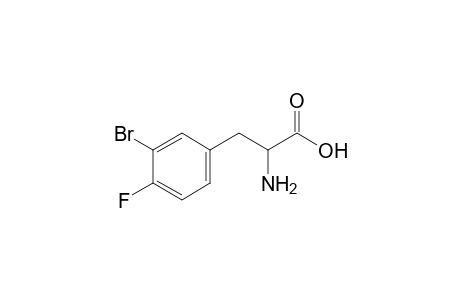 3-(3-BROMO-4-FLUOROPHENYL)ALANINE