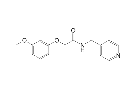 acetamide, 2-(3-methoxyphenoxy)-N-(4-pyridinylmethyl)-