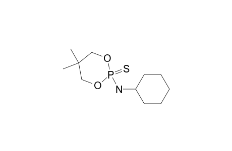 2-(Cyclohexylamino)-5,5-dimethyl-1,3,2-dioxaphosphorinane 2-sulphide