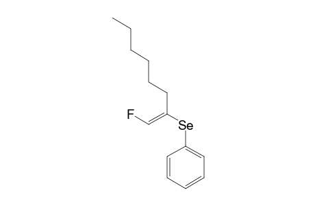 (E)-1-FLUORO-2-(PHENYLSELENO)-OCT-1-ENE