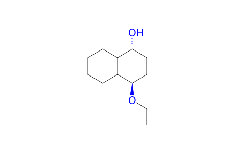 1-NAPHTHOL, DECAHYDRO-4-ETHOXY-, trans-,