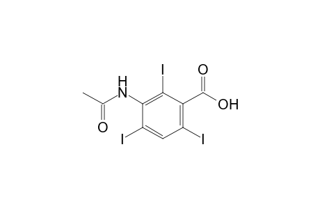 3-acetamido-2,4,6-triiodobenzoic acid