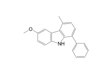 6-methoxy-4-methyl-1-phenyl-9H-carbazole