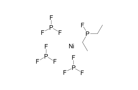 (Diethylfluorophosphane)tris(trifluorophosphane)nickel(0)