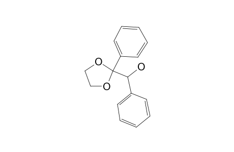 Phenyl(2-phenyl-1,3-dioxolan-2-yl)methanol