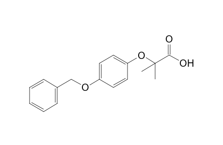 2-[p-(benzyloxy)phenoxy]-2-methylpropionic acid