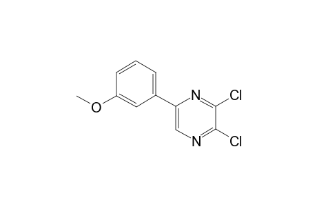 2,3-Dichloro-5-(3-methoxyphenyl)pyrazine