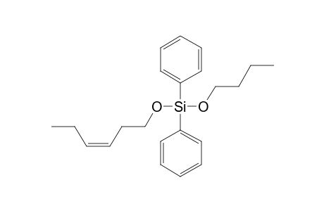 Silane, diphenylbutoxy(cis-hex-3-en-1-yloxy)-