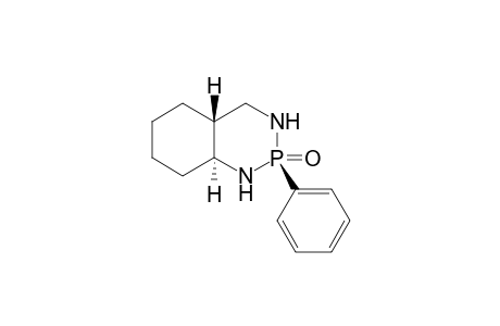 trans-(2S*,4aR*,8aS*)-2-phenyl-3,4,4a,5,6,7,8,8a-octahydro-1H-benzo[d][1,3,2]diazaphosphinine 2-oxide