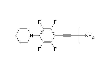 4-(4-PIPERIDINO-2,3,5,6-TETRAFLUOROPHENYL)-2-AMINO-2-METHYL-3-BUTYNE