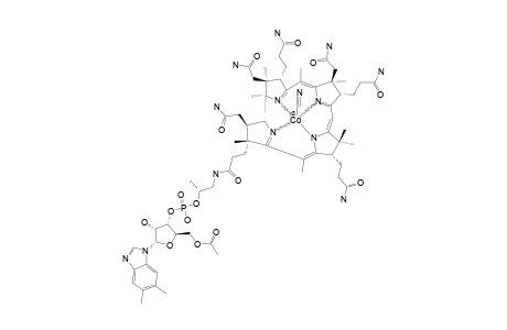 CO(BETA)-CYANO-O-5R-ACETYL-COBALAMIN