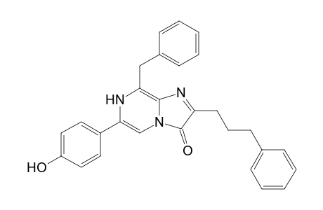 8-Benzyl-6-(4-hydroxyphenyl)-2-(3-phenylpropyl)-7H-imidazo[1,2-a]pyrazin-3-one