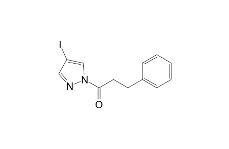 4-IODO-1-(1-OXO-3-PHENYLPROPYL)-1H-PYRAZOLE
