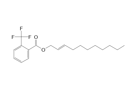 2-Trifluoromethylbenzoic acid, undec-2-enyl ester