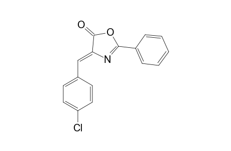 4-(4-Chlorobenzylidene)-2-phenyl-5-oxazolone