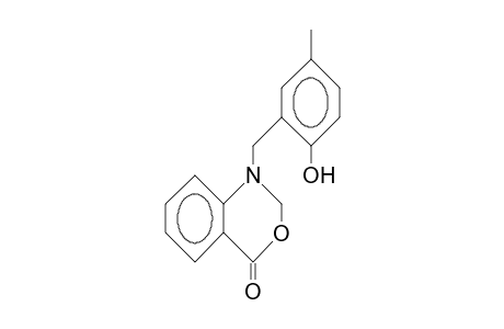 1-(2-hydroxy-5-methyl-benzyl)-2H-3,1-benzoxazin-4-one