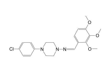 1-piperazinamine, 4-(4-chlorophenyl)-N-[(2,3,4-trimethoxyphenyl)methylene]-