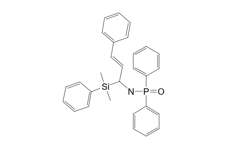 P,P-DIPHENYL-N-(1-DIMETHYLPHENYLSILYL-3-PHENYL-2-PROPENE)-PHOSPHINIC-AMIDE