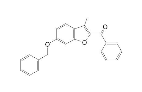 2-benzoyl-3-methyl-6-benzyloxybenzofuran