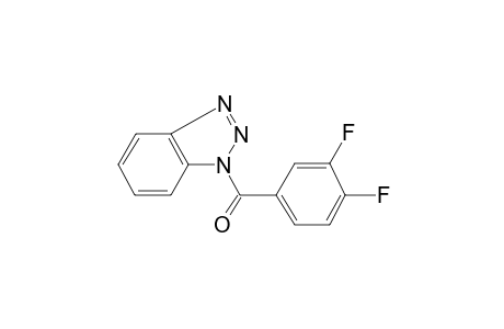 Benzotriazol-1-yl-(3,4-difluoro-phenyl)-methanone