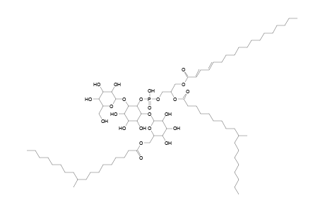 Ac3PIM2 18:0(methyl)_18:2_18:0(methyl)