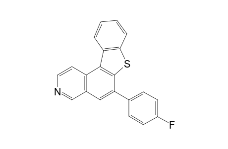 6-(4-Fluorophenyl)benzo[4,5]thieno[3,2-f]isoquinoline