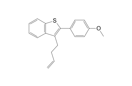 3-(3-Butenyl)-(4-methoxyphenyl)benzo[b]thiophene