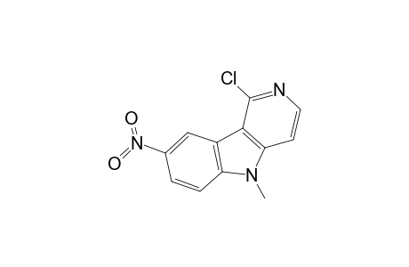 1-Chloro-5-methyl-8-nitro-5H-pyrido[4,3-b]indole