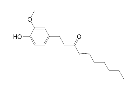 1-(4-Hydroxy-3-methoxyphenyl)dec-4-en-3-one