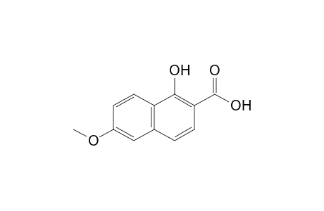 1-Hydroxy-6-methoxy-2-naphthoic acid