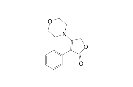 3-(4-morpholinyl)-4-phenyl-2H-furan-5-one