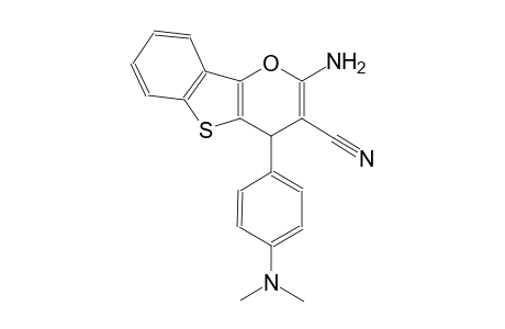 2-amino-4-[4-(dimethylamino)phenyl]-4H-[1]benzothieno[3,2-b]pyran-3-carbonitrile