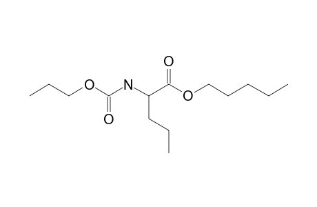 L-Norvaline, N-propoxycarbonyl-, pentyl ester