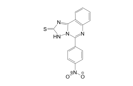 5-(4-Nitrophenyl)[1.2.4]triazolo[1,5-c]quinazolin-2(3H)-thione