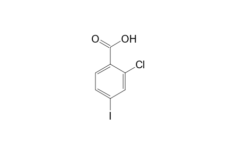 2-Chloro-4-iodobenzoic acid