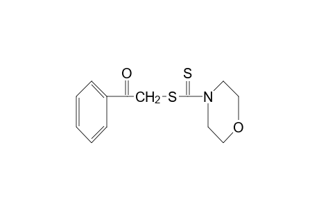 4-morpholinecarbodithioic acid, phenacyl ester