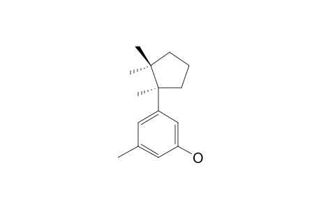 (-)-GAMMA-HERBERTENOL;(-)-5-METHYL-3-(1',2',2'-TRIMETHYLCYClOPENTYL)-PHENOL