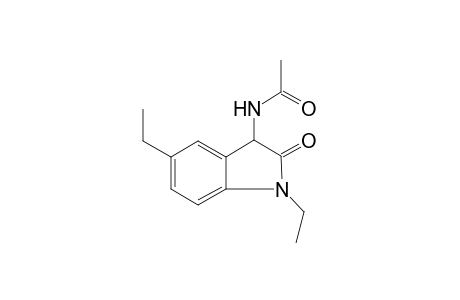 Acetamide, N-(1,5-diethyl-2-oxo-2,3-dihydro-1H-indol-3-yl)-