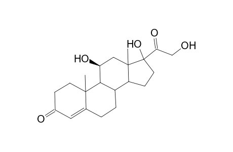 Pregn-4-ene-3,20-dione, 11,17,21-trihydroxy-, (11.beta.)-