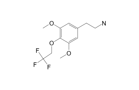 2-[3,5-Dimethoxy-4-(2,2,2-trifluoroethoxy)phenyl]ethan-1-amine