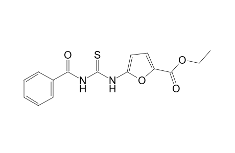 5-(3-benzoyl-2-thioureido)-2-furoic acid, ethyl ester