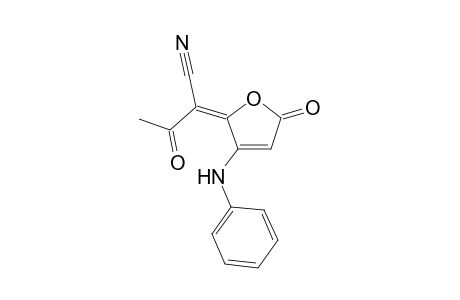 (4E)-4-(3-anilino-5-oxo-2(5H)-furanylidene)-3-oxobutanenitrile