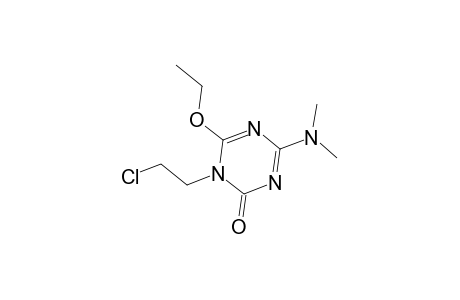 1-(2-Chloroethyl)-4-(dimethylamino)-6-ethoxy-1,3,5-triazin-2(1H)-one