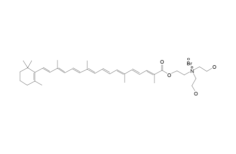 2-[N,N-DI-(2-HYDROXYETHYL)-AMINO]-ETHYL-BETA-APO-8'-CAROTENOATE-HYDROBROMIDE