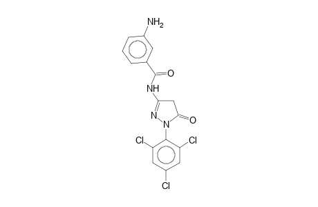 3-(3-Aminobenzamido)-1-(2,4,6-trichlorophenyl)-2-pyrazolin-5-one