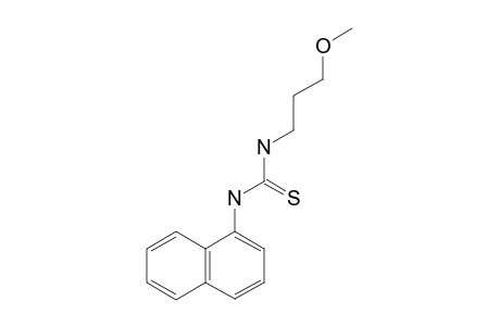 1-(3-methoxypropyl)-3-(1-naphthyl)-2-thiourea
