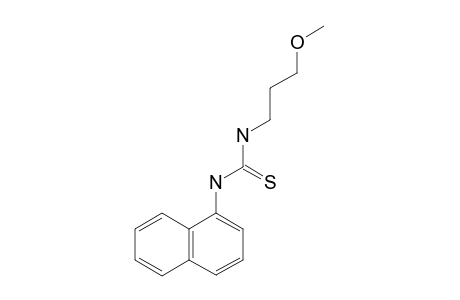 1-(3-Methoxypropyl)-3-(1-naphthyl)-2-thiourea