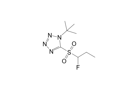 1-tert-Butyl-5-(1-fluoropropylsulfonyl)-1H-tetrazole