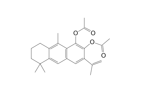 10,11-DIACETOXY-4,4,13-TRIMETHYL-7-ISOPROPENYL-(2-H,4-H)-TETRAHYDROANTHRACENE