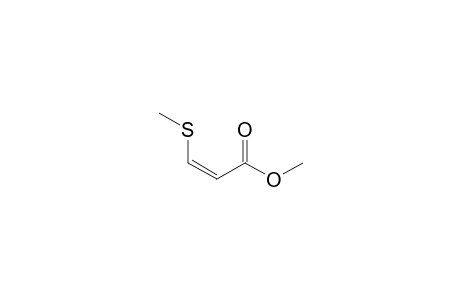 Methyl (2Z)-3-(methylsulfanyl)-2-propenoate
